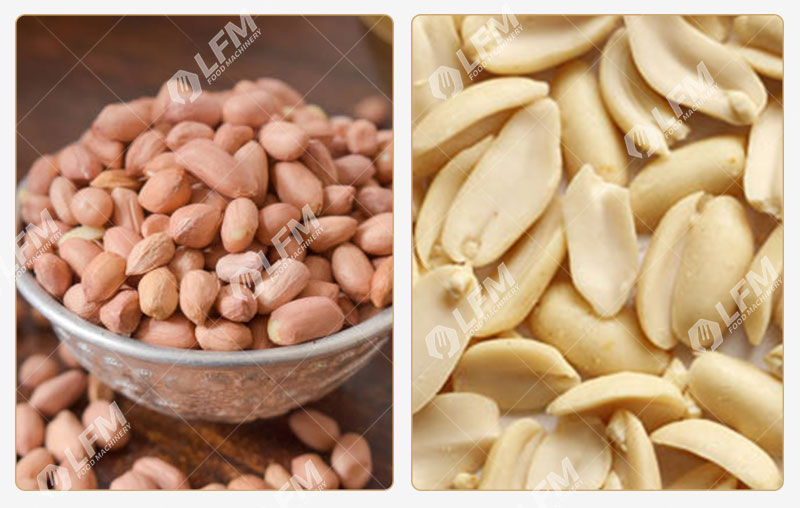 مقارنة قبل وبعد تقشير الفول السوداني.jpg